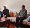 青海机电公司党委走访慰问困难党员、 老党员及帮扶联点村困难群众